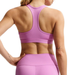 ТОП теннисный Nike Swoosh Medium Support Non-Padded Sports - light magenta/white