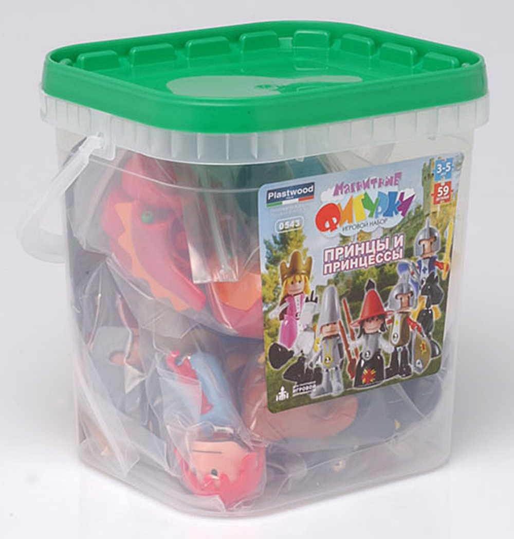 КОМПЛЕКТ Набор магнитных фигурок ПРИНЦЫ И ПРИНЦЕССЫ