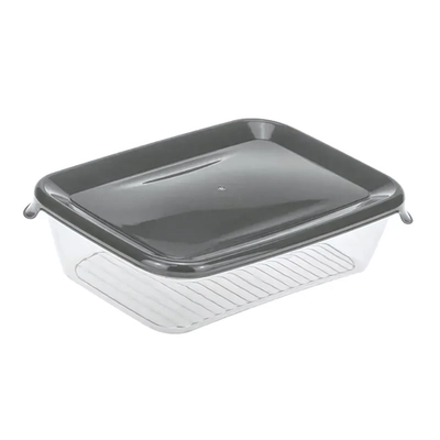 Емкость для продуктов ПРАКТИК 0,5л Графитовый