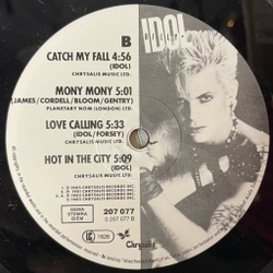 Винтажная виниловая пластинка LP Billy Idol Vital Idol (Germany 1985)