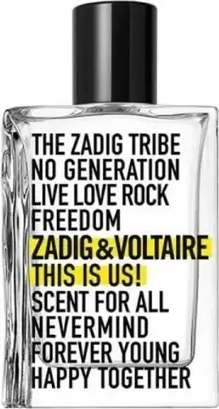 Унисекс парфюм ZADIG & VOLTAIRE This is Us EDT 100 мл