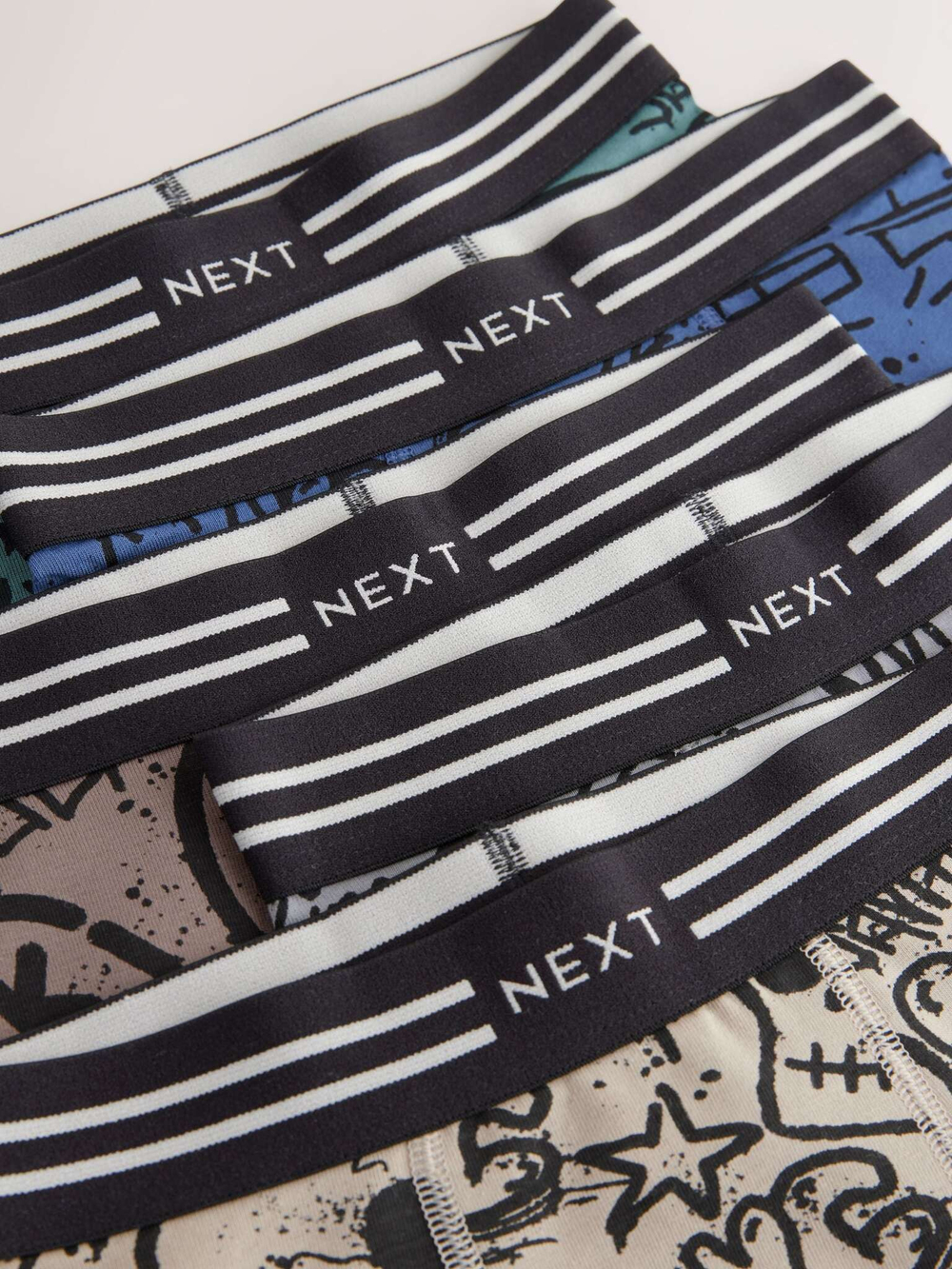Трусы для мальчика Next E98-871, 5 шт., Серый, Черный, Синий