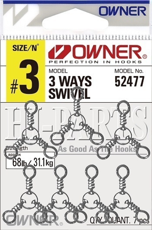 Вертлюг тройной Owner 52477 №8