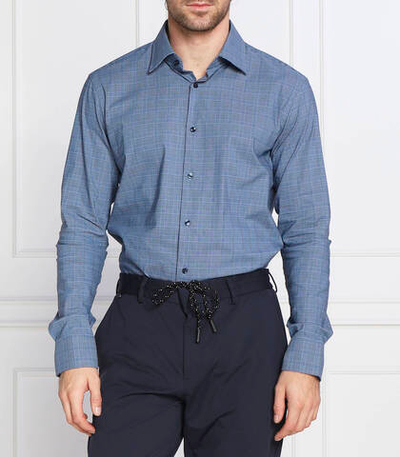 рубашка pjoekent BOSS BLACK - голубой(50478752)