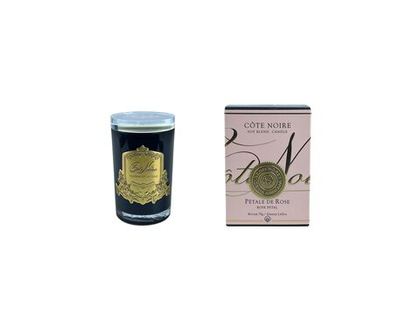 Свеча ароматическая PETAL DE ROSEСвеча Cote Noire Черный / Золотой