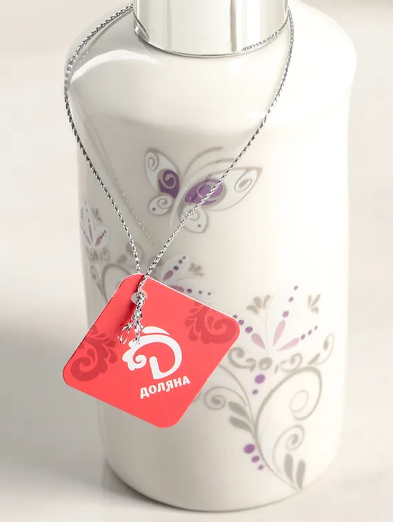 Набор аксессуаров для ванной комнаты Доляна «Изящество», 4 предмета (дозатор 250 мл, мыльница, 2 стакана)