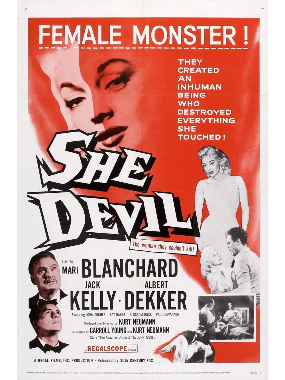 Дьяволица (1957) (DVD-R)