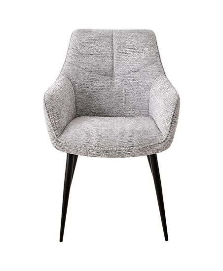 Стул обеденный Adam рогожка светло-серый