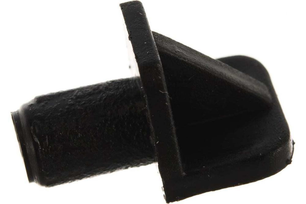 ПОЛКОДЕРЖАТЕЛЬ ELEMENT ЛОПАТОЧКА ПЛ.ЧЕРНЫЙ D6ММ 16ШТ 27488