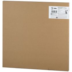 Светодиодная панель ЭРА SPL-510-S-65K-040 40Вт 6500К 595х595х8 серебро без драйвера с ушками ультратонкая | Панели с внешним драйвером