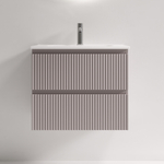 Тумба подвесная SANCOS Snob R 590х390х500, c двумя ящиками оснащенными доводчиками, Doha Soft, арт.SNR60/39SM