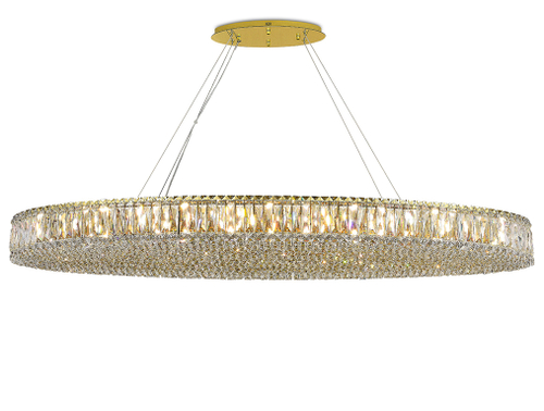 Подвесная люстра Newport VALENCIA 8458+14/S gold, М0070388