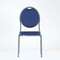 Стул Barneo S-7 банкетный каркас серый, синяя ткань