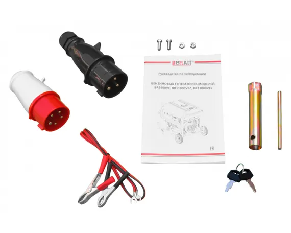 Бензиновый генератор BRAIT BR11000VE2 (8.5 кВт, 220/380)