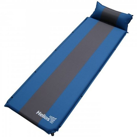 Коврик самонадувающийся Helios с подушкой 30-170x65x5 (HS-005P)