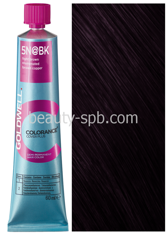 Goldwell Colorance 5N@BK GREY светло-коричневый с медным сиянием 60 мл