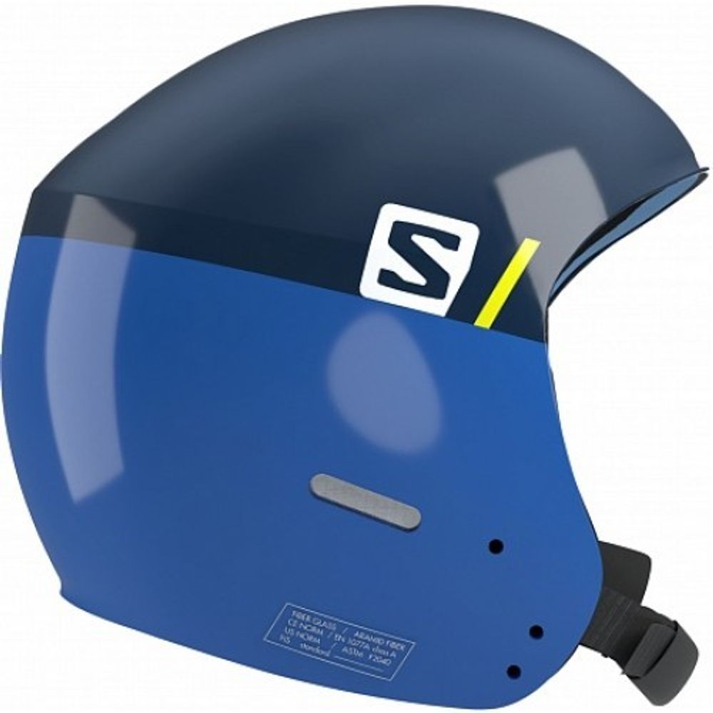 SALOMON шлем горнолыжный S RACE С ГОЛОГРАММОЙ FIS BLUE