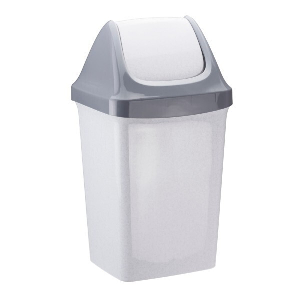 Контейнер для мусора с плавающей крышкой СВИНГ 15л М2462