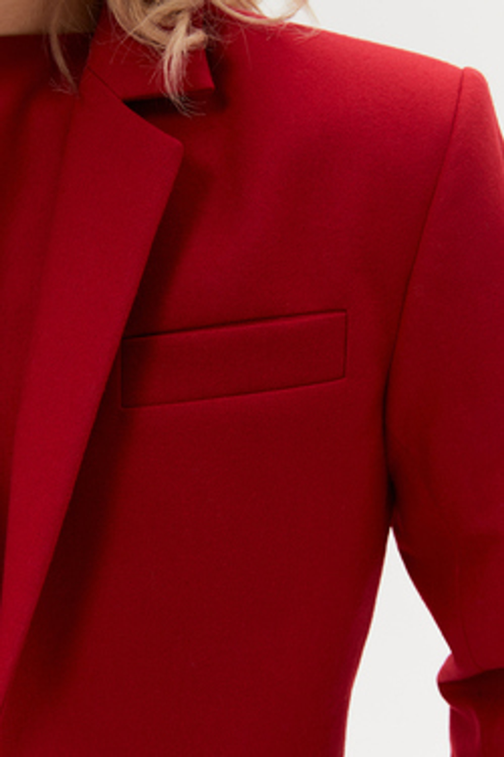 Укороченный жакет ((Money Magnet suit)), красный