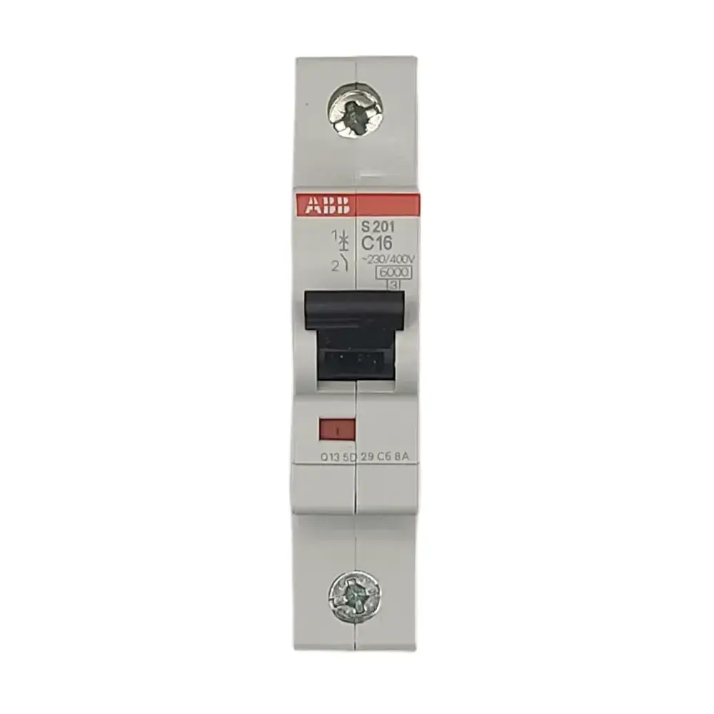 Автоматический выключатель ABB S201 С16 6кА тип C 2CDS251001R0164