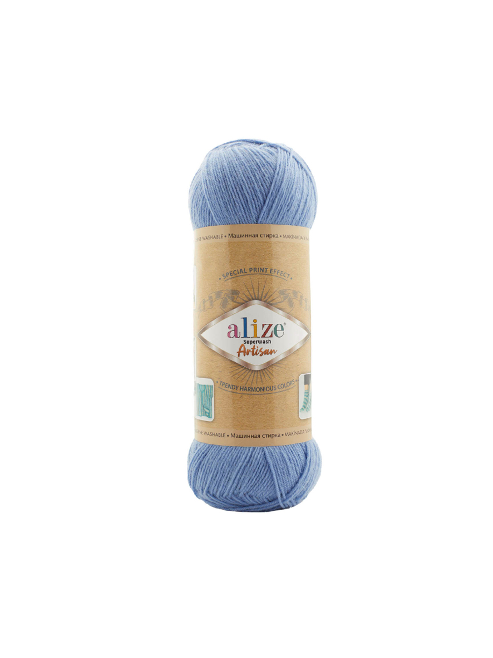 Пряжа Superwash Artisan, 100г, 420м, 75%шерсть, 25%полиамид (цена за 1 шт)