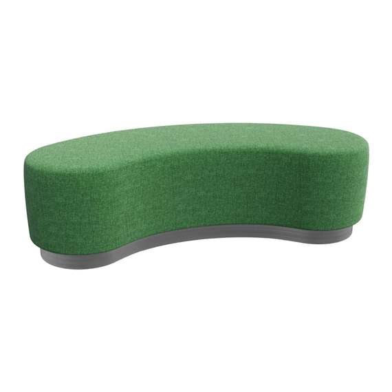 Vermont Пуфик PV-7 Velvet Lux 77/Серебро 1500*620*425