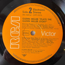 Винтажная виниловая пластинка LP Glenn Miller And His Orchestra Гленн Миллер (Germany 1975)