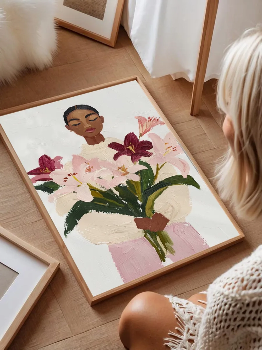 Постер электронный 50х70 см 1 шт