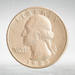 USA, ¼ Dollar, 1985 - Washington Quarter (P), XF