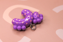 Подвеска Лошадка полимерная глина 50х35 мм