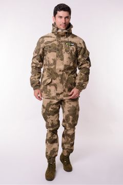 Костюм "ГОРНЫЙ -5" ( Рип Стоп, Флис) Мох