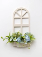 Панно на стену для интерьера "Окно с цветами"