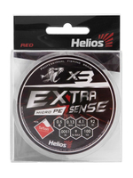 Шнур плетеный для рыбалки Helios Extrasense X4 PE Green 150m 1.0/15LB 0.17mm (HS-ES-X4-1/15LB)