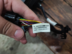 Зеркало правое 10 + 1 pin Geely Atlas Pro 21-нв Б/У Оригинал 57800000604A