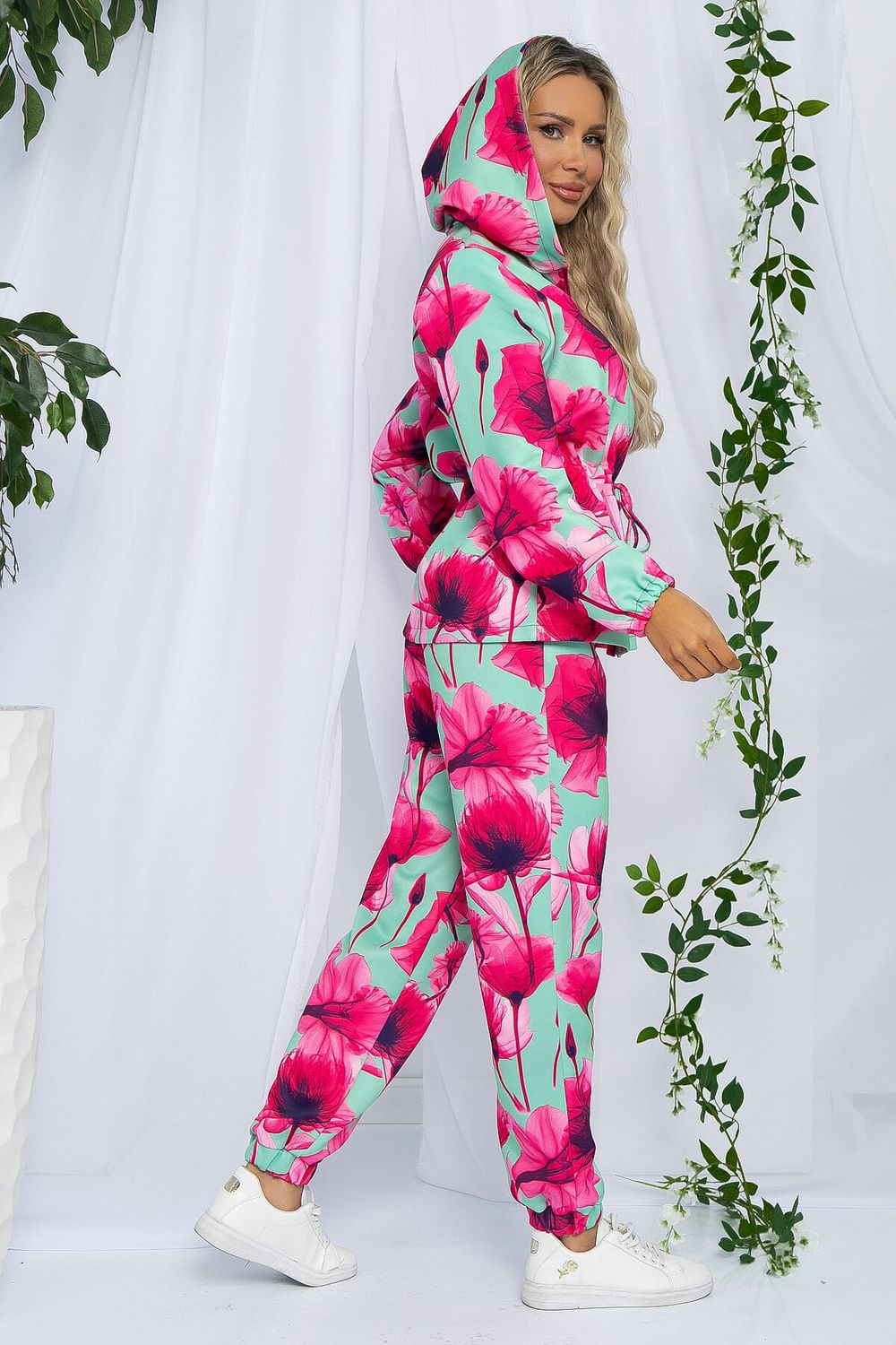 Костюм Бомба стиля (розово-мятный) К13142-6М LT Collection