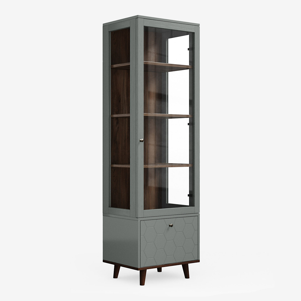 Узкая витрина TWIN TW161/2
