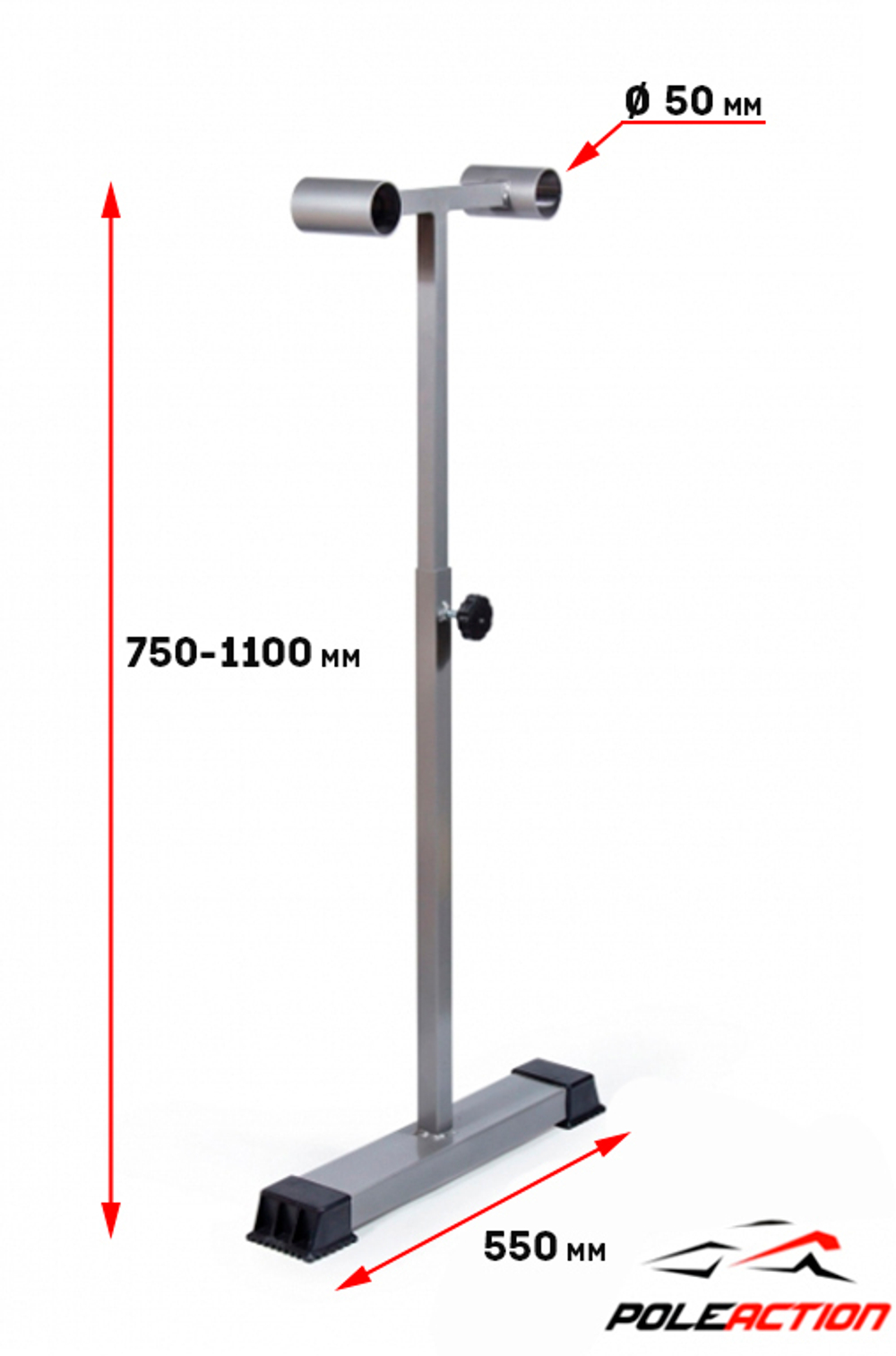 Стойки мобильного (переносного) хореографического станка "Мастер" (пара)