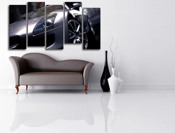 Модульная картина "Mercedes"