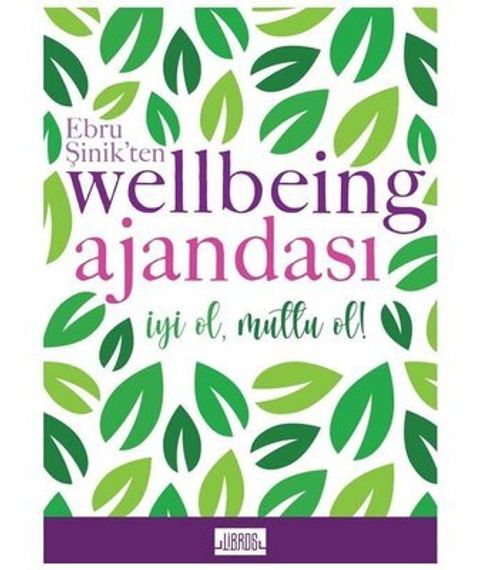 Libros Ebru Şinikten Wellbeing Ajandası kırmızı