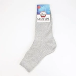 Носки для спорта GRAND LINE (С-32, язычок), светло-серый, р. 29