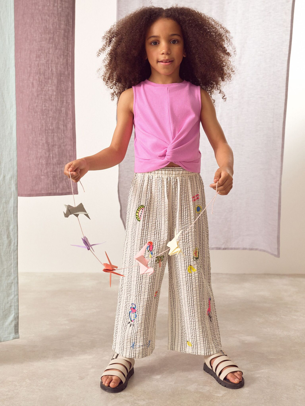 Топ для девочки Next AL9-886, Розовый