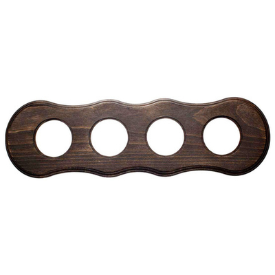 Рамка 4-х постовая для скрытого монтажа (дерево, Винтаж) BF8-640-18