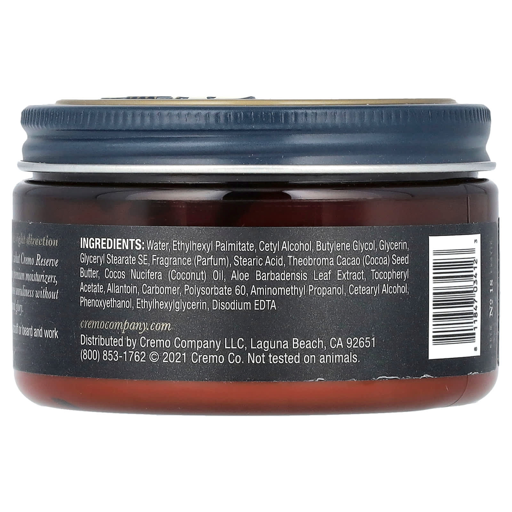 Cremo, Reserve Collection, крем для бороды и завитков, пало санто, 113 г (4 унции)