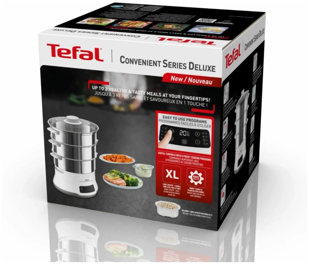 Пароварка Tefal Convenient series deluxe VC502D10 (y)