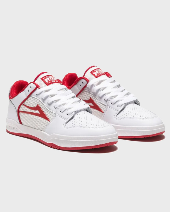 Кеды Lakai Telford Low: White/Red Suede (EG)