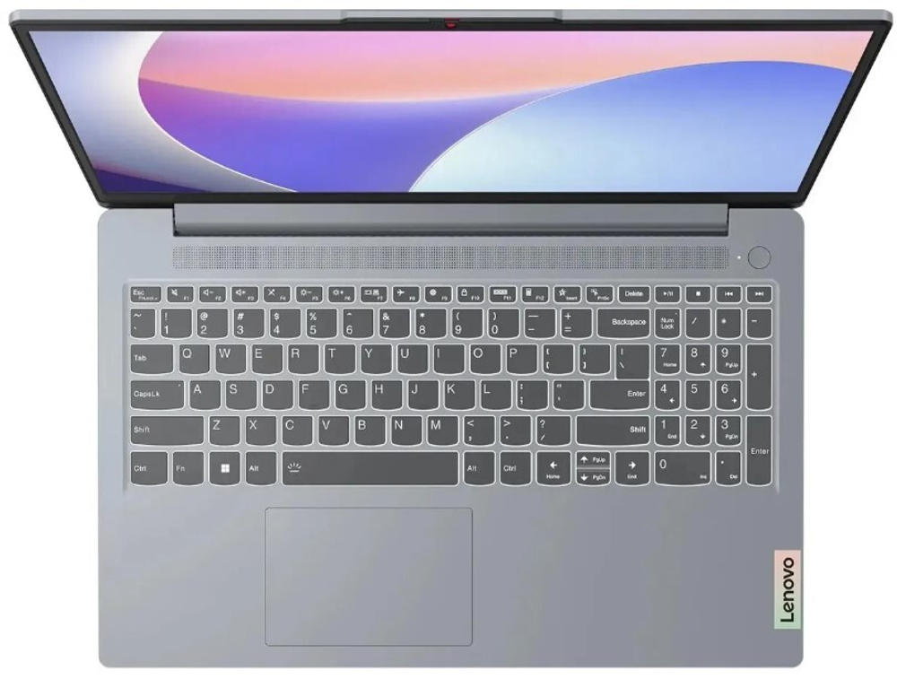 Ноутбук  Lenovo IdeaPad 3 Slim 15IRH8 15.6 ", Core i7, 16 Гб RAM, 512 Гб SSD, UHD Graphics, Серый