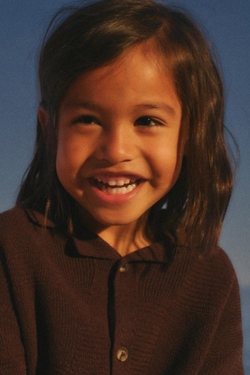 ZARA ТРИКОТАЖНАЯ РУБАШКА, КОРИЧНЕВЫЙ