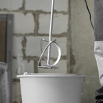 Насадка для миксера, для тяжелых растворов, 120 х 590 мм, оцинкованная, хвостовик резьба М14 Сибртех