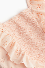 Укороченная блузка broderie anglaise