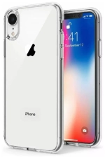 Чехол силиконовый для iPhone Xr прозрачный